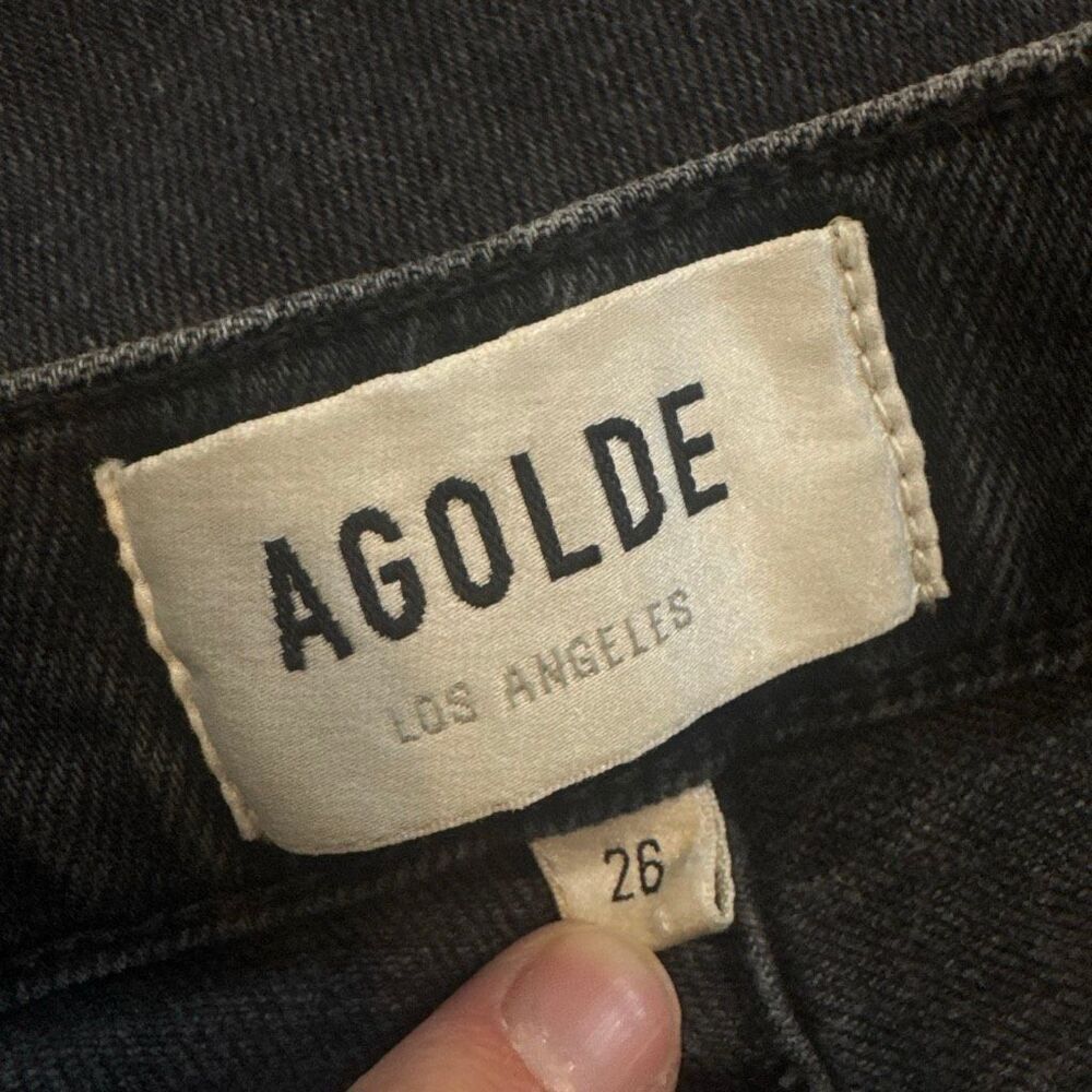 Agolde Nico distressed jeans size 26 - Picture 4 of 7
